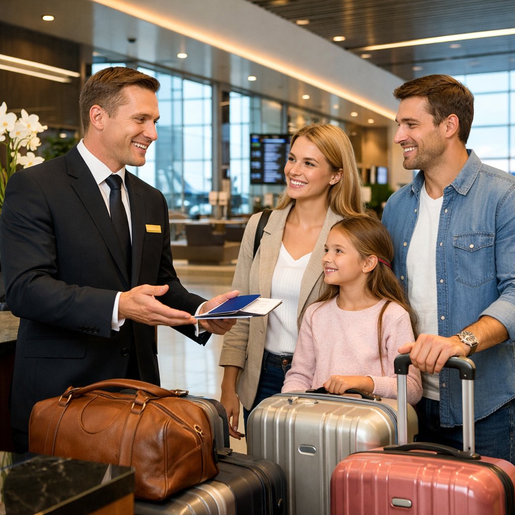 Departure airport meet and greet service — VIP departure assistance India